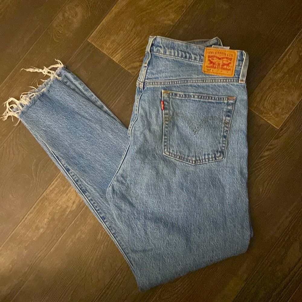 Levi’s 501 skinny button fly Jean